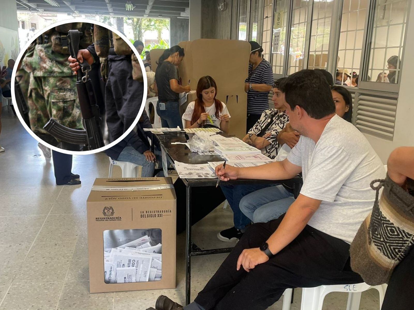 Alerta Temprana Electoral en Risaralda (fotos: Caracol Radio - Colprensa)