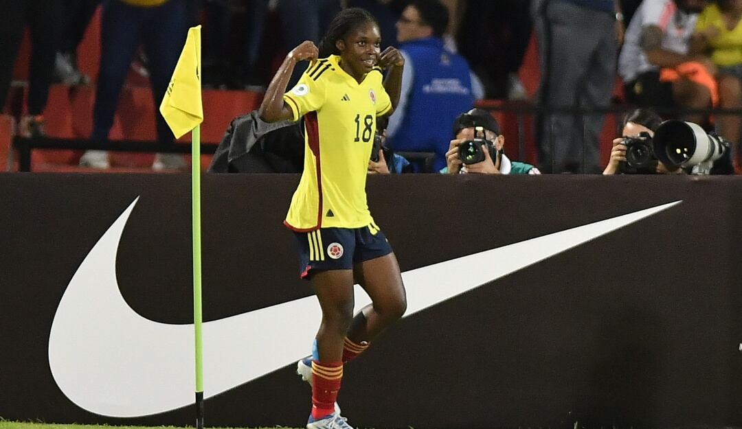 Linda Caicedo ha marcado dos goles con Colombia en la presente Copa América femenina.