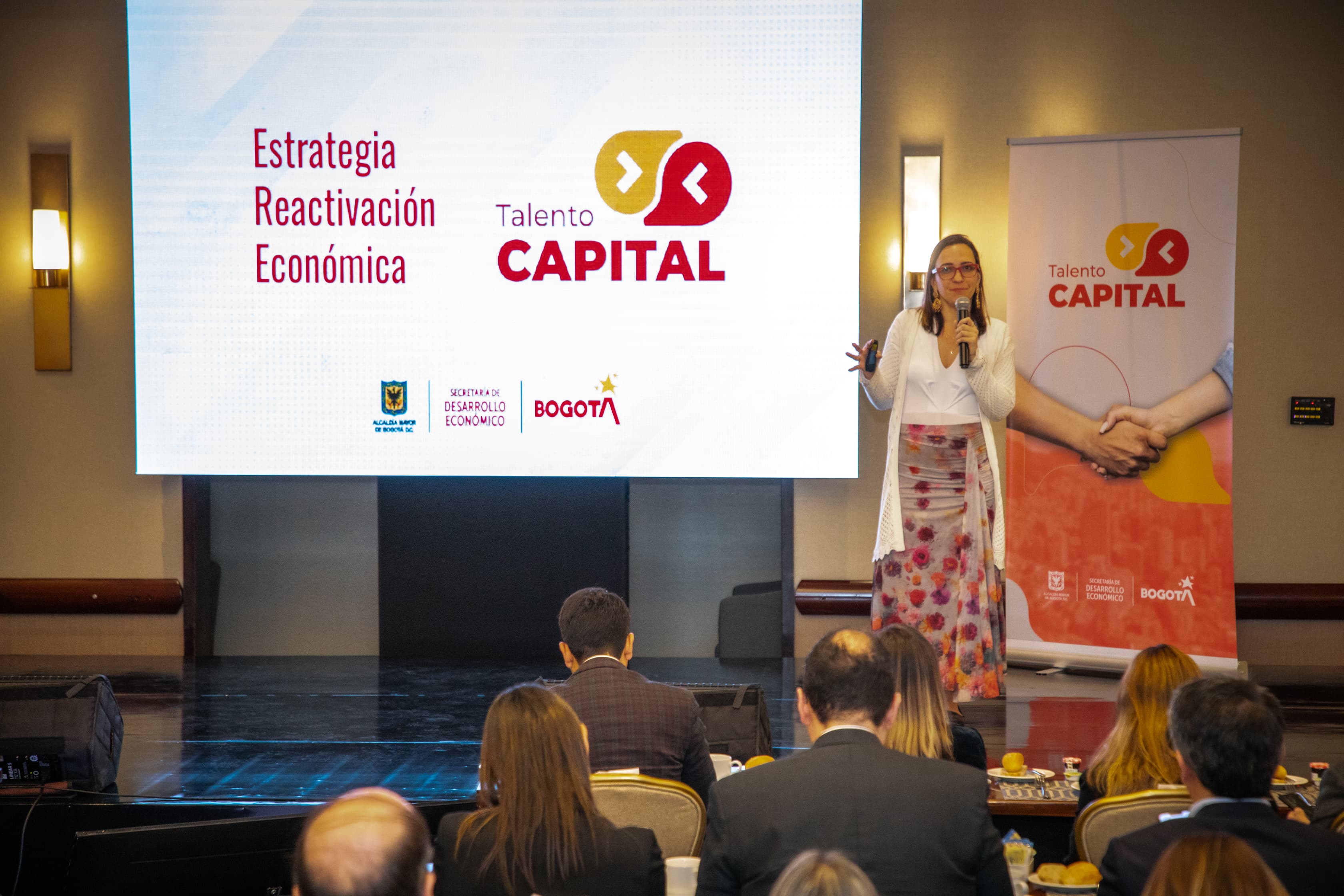 Lanzamiento de estrategia de recuperación económica de Bogotá.