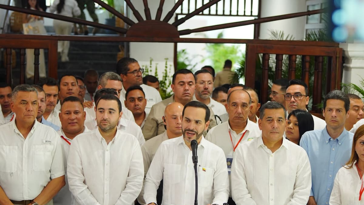 Presidente Abelardo de la Espriella envía ultimátum a cabecillas que delinquen en Bolívar