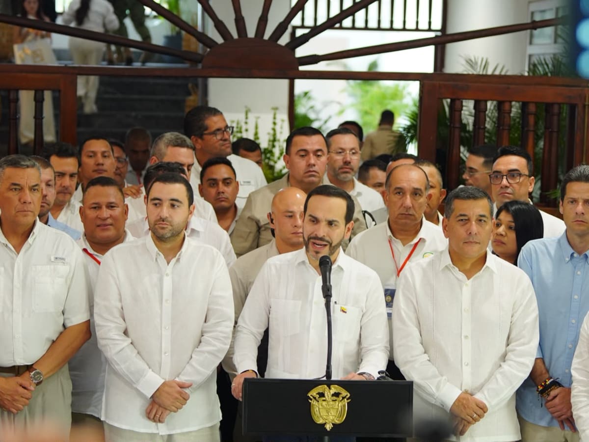 Presidente Abelardo de la Espriella envía ultimátum a cabecillas que delinquen en Bolívar