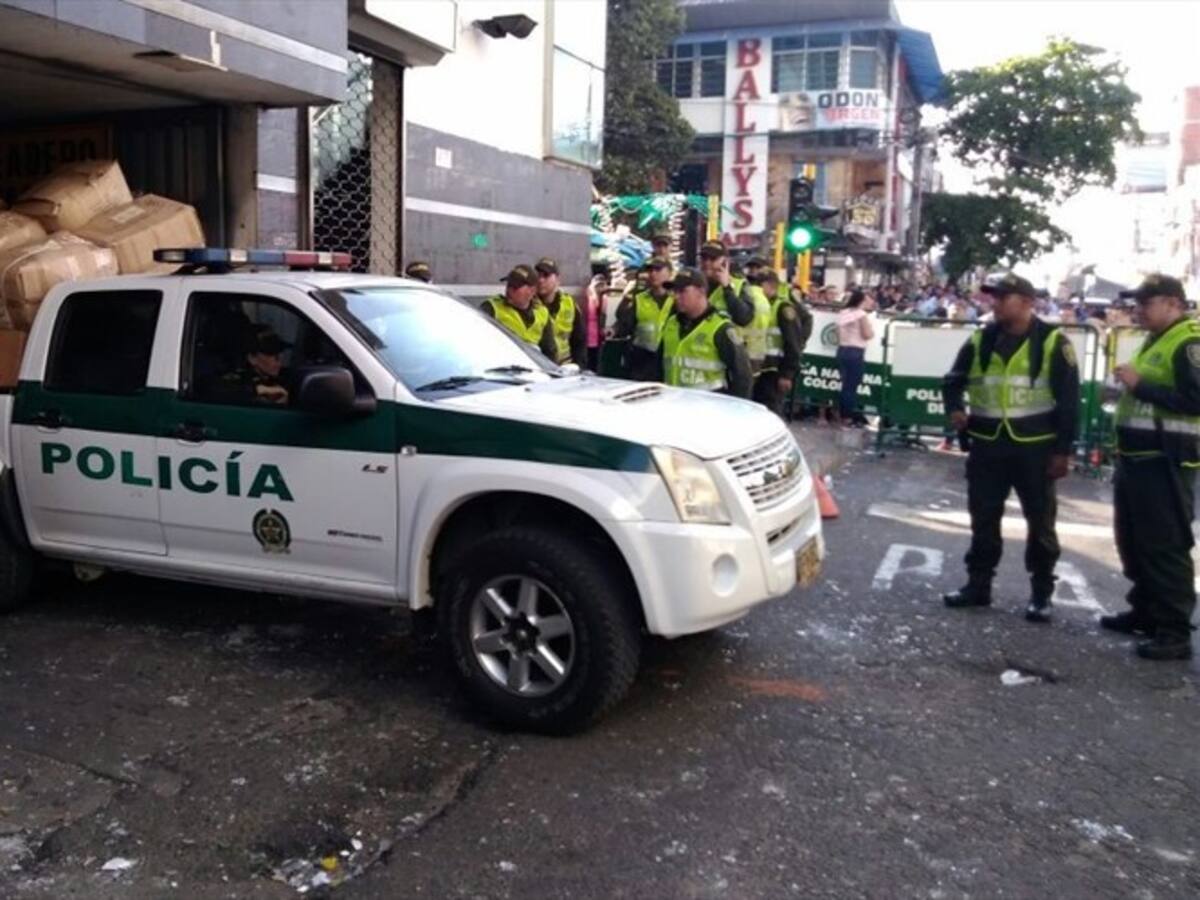 Policía Metropolitana de Bucaramanga se tomó Sanandresito