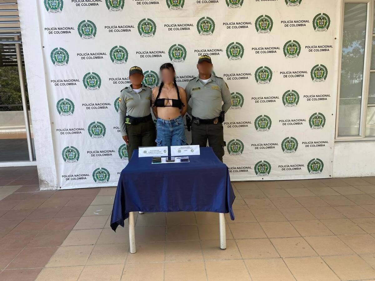 En Cartagena mujer fue capturada por presunto hurto a turista