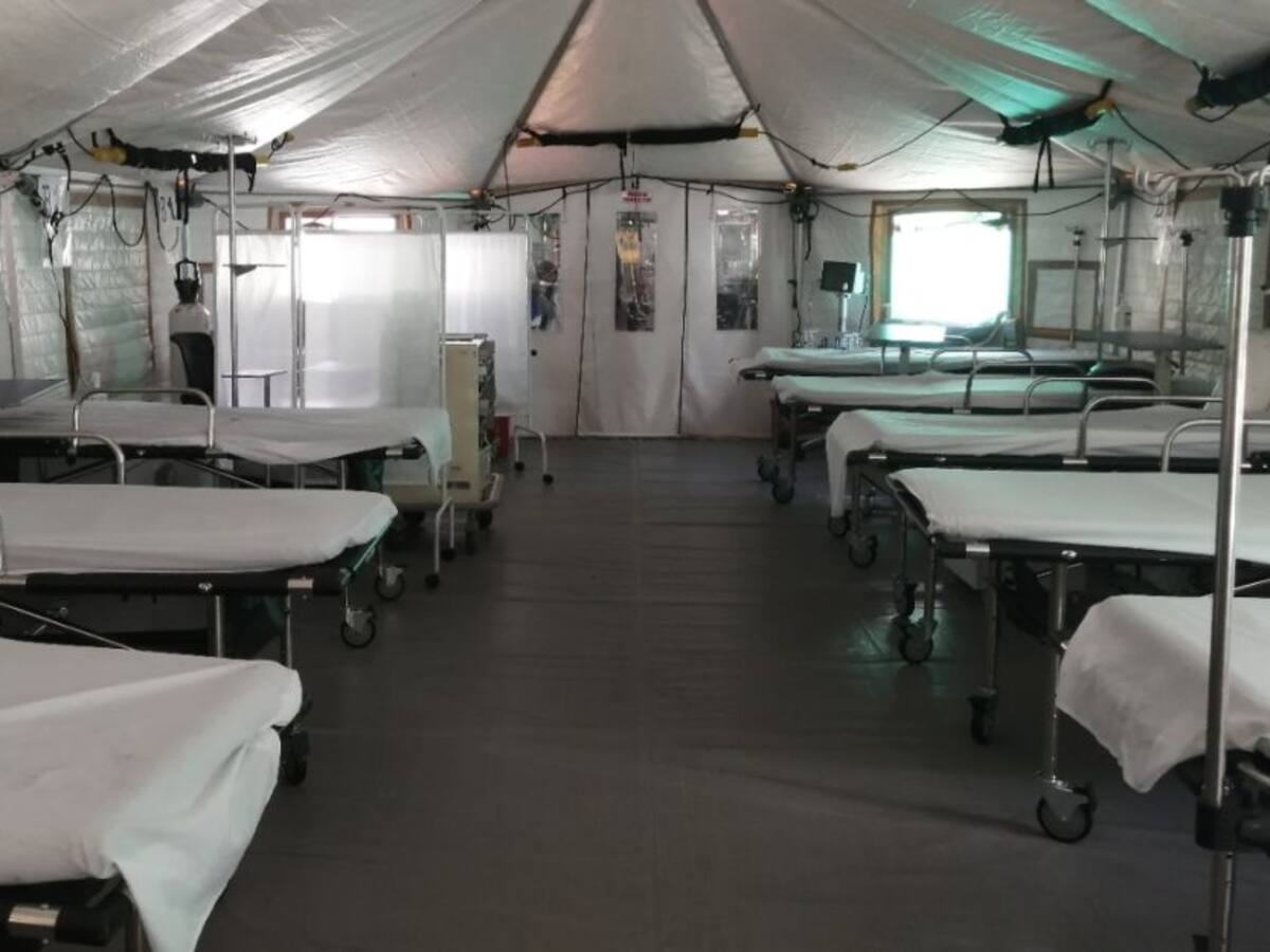 Nuevo hospital de campaña en Kennedy para antender pacientes No COVID