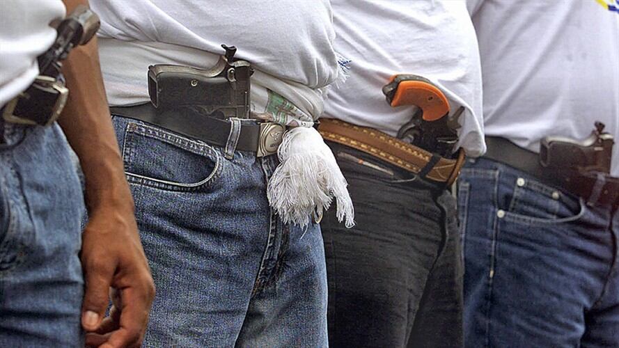 Denuncian presencia de paramilitares en Sucre, Cauca. Foto: Getty Images