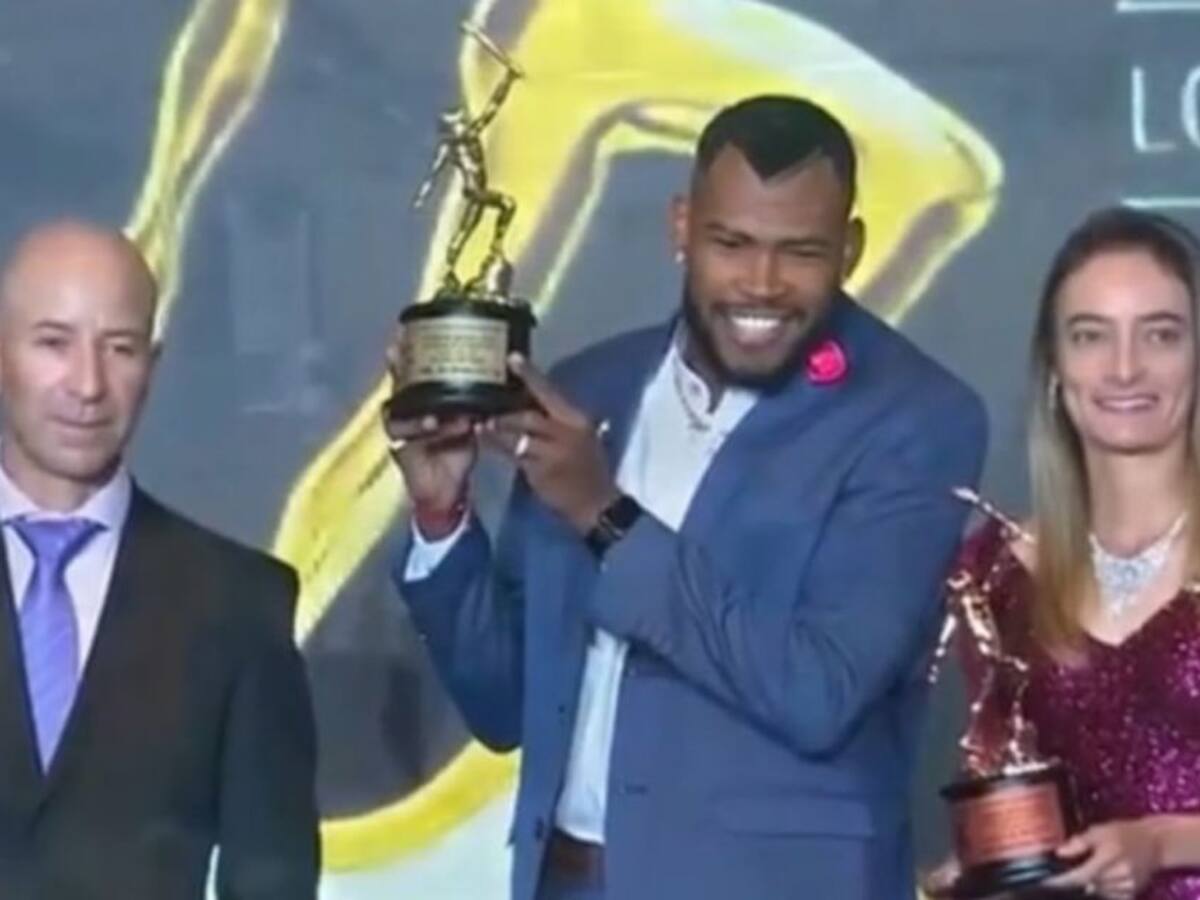 Anthony Zambrano es elegido como el mejor deportista colombiano del 2021