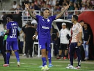 Rodrigo Contreras, delantero argentino de Millonarios / Colprensa