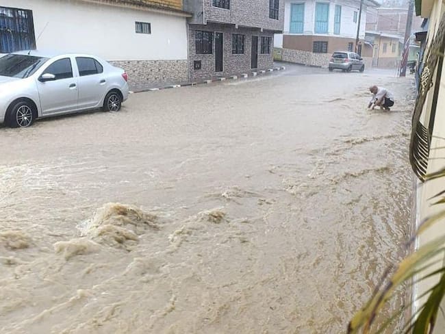Foto suministrada/ inundaciones Aguadas