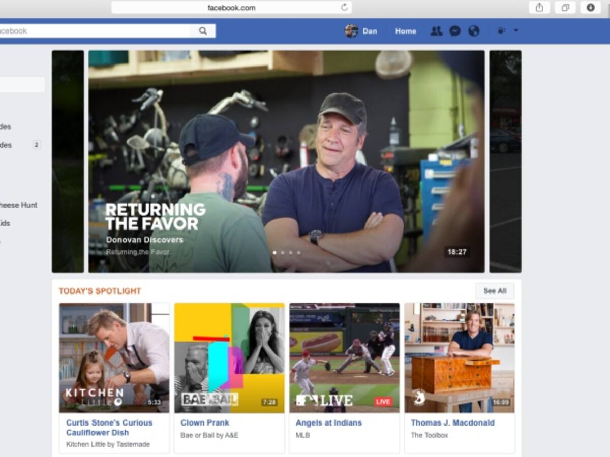¿Tiembla Youtube? Ya está disponible Facebook Watch