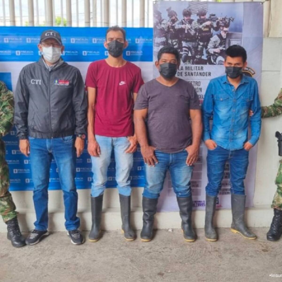 Capturan tres presuntos integrantes de las disidencias en Chitagá