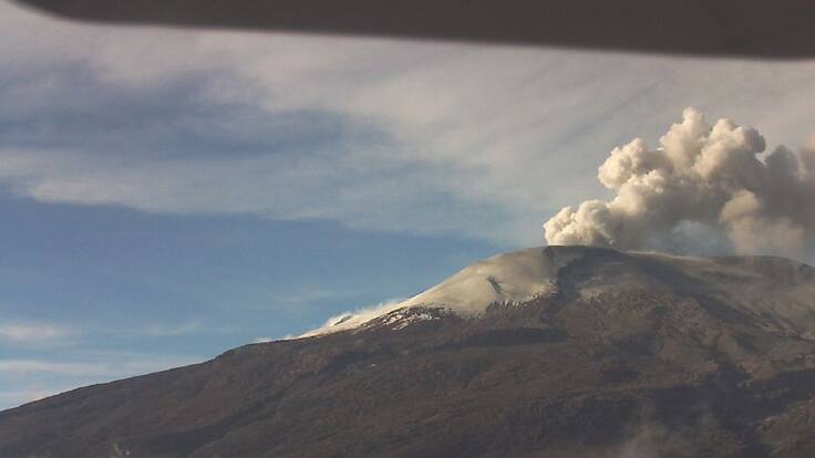 Entrevista con Alexander Salinas. Administrador del Aeropuerto “La Nubia”, de Manizales por actividad del Nevado del Ruiz e intermitencia de los vuelos comerciales.