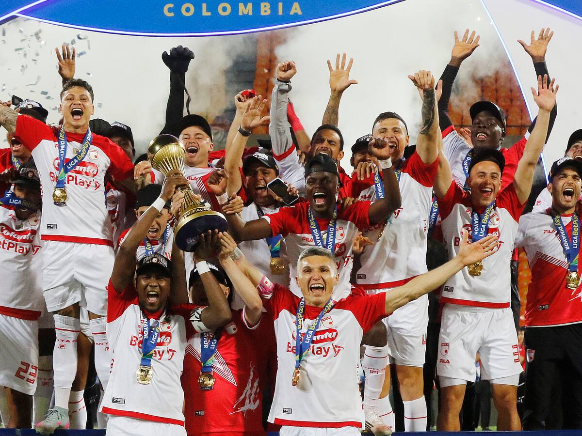 ¡Santa Fe es campeón de la Liga 2025! Así queda el palmarés de títulos en el fútbol colombiano