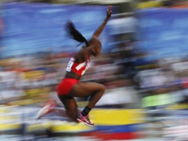 Caterine Ibargüen. Foto: EFE