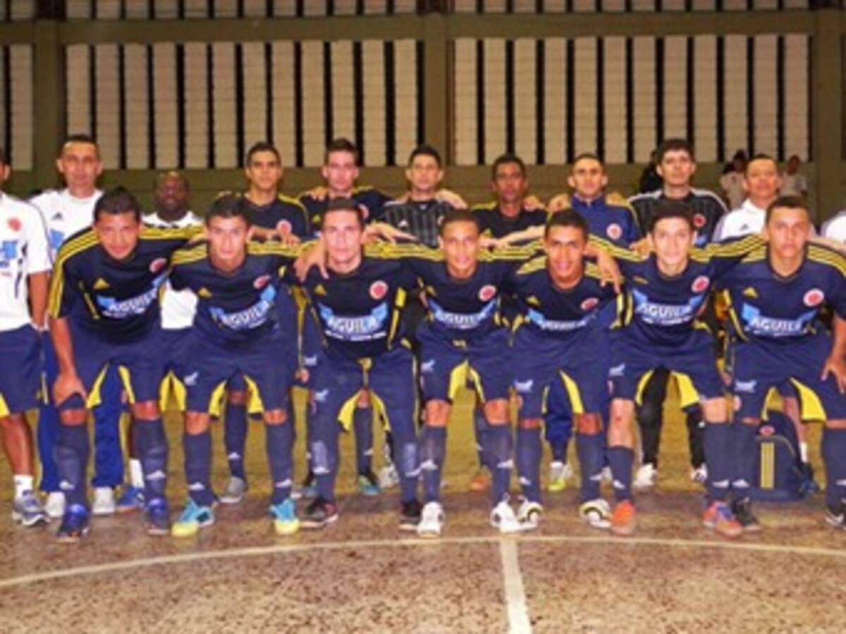 Selección Colombia de Futsal venció a Uruguay en el Suramericano de Brasil