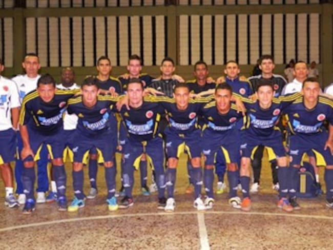 Selección Colombia de Futsal venció a Uruguay en el Suramericano de Brasil