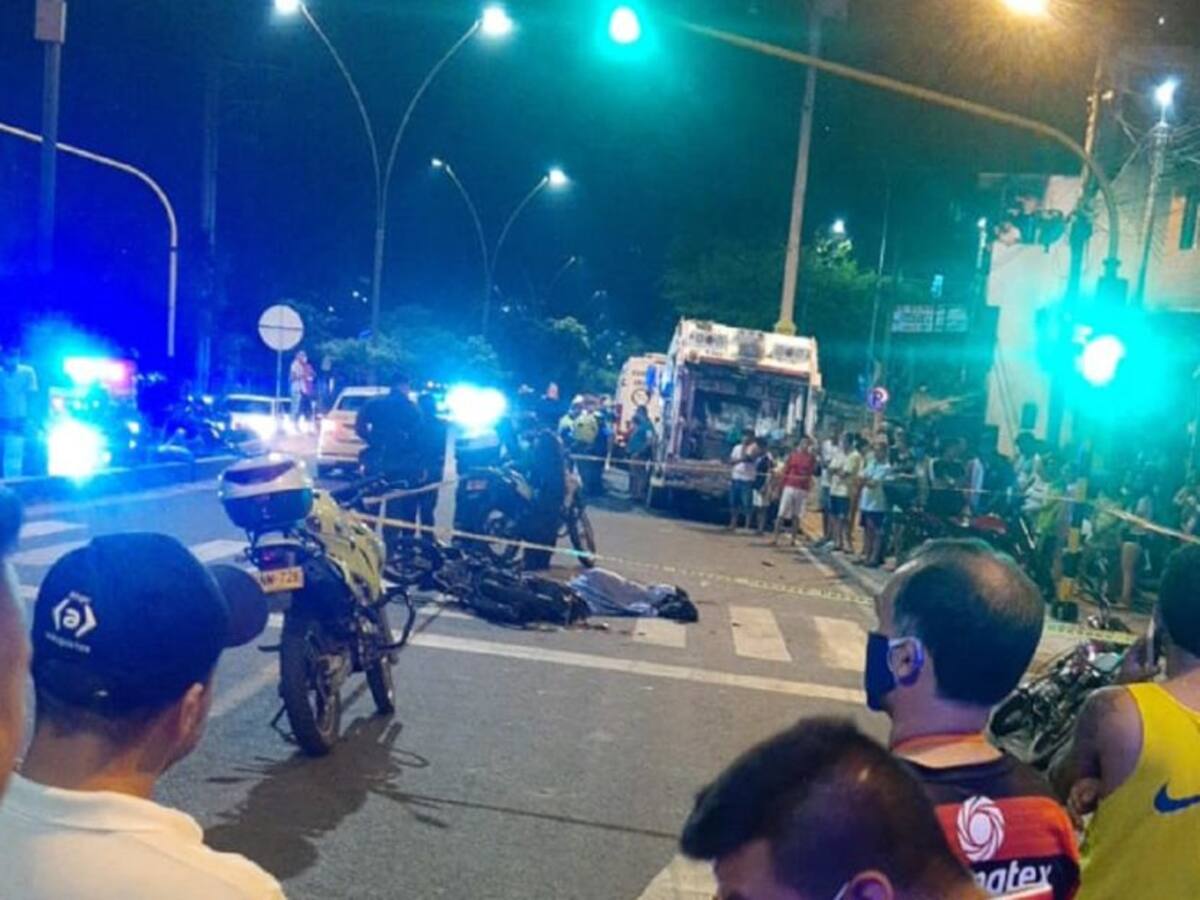 Motociclista falleció tras ser arrollada por carro de basura