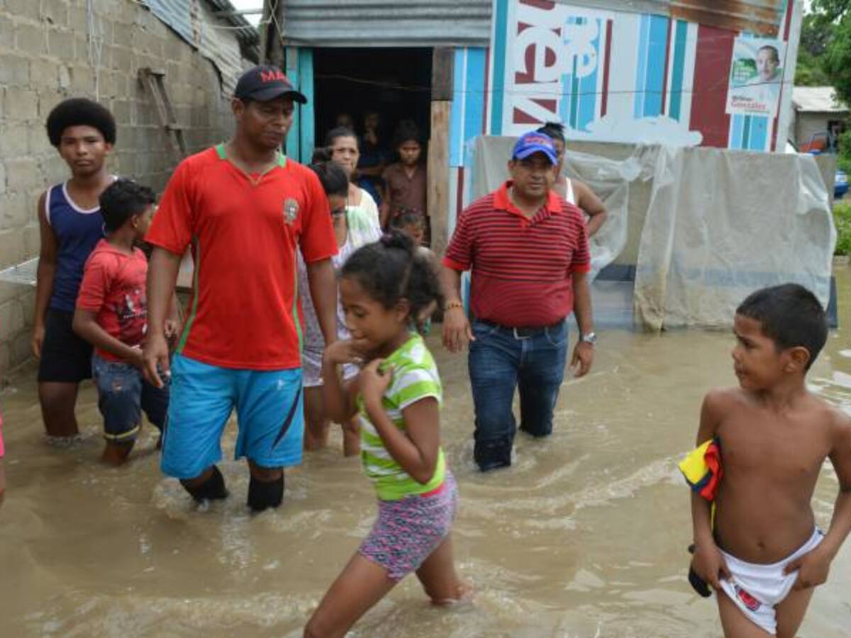 En Riohacha declaran calamidad pública por inundaciones