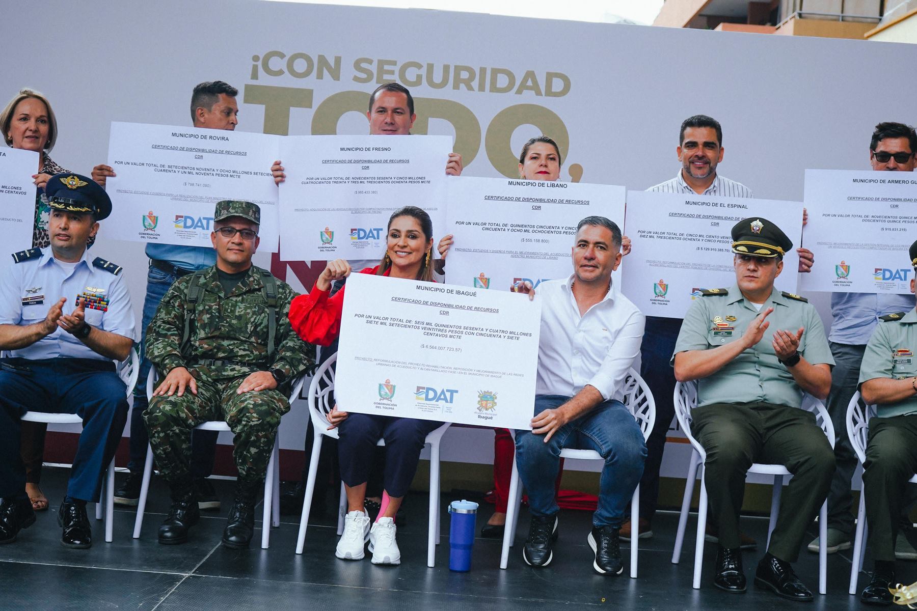 Entrega de recursos por parte de la EDAT