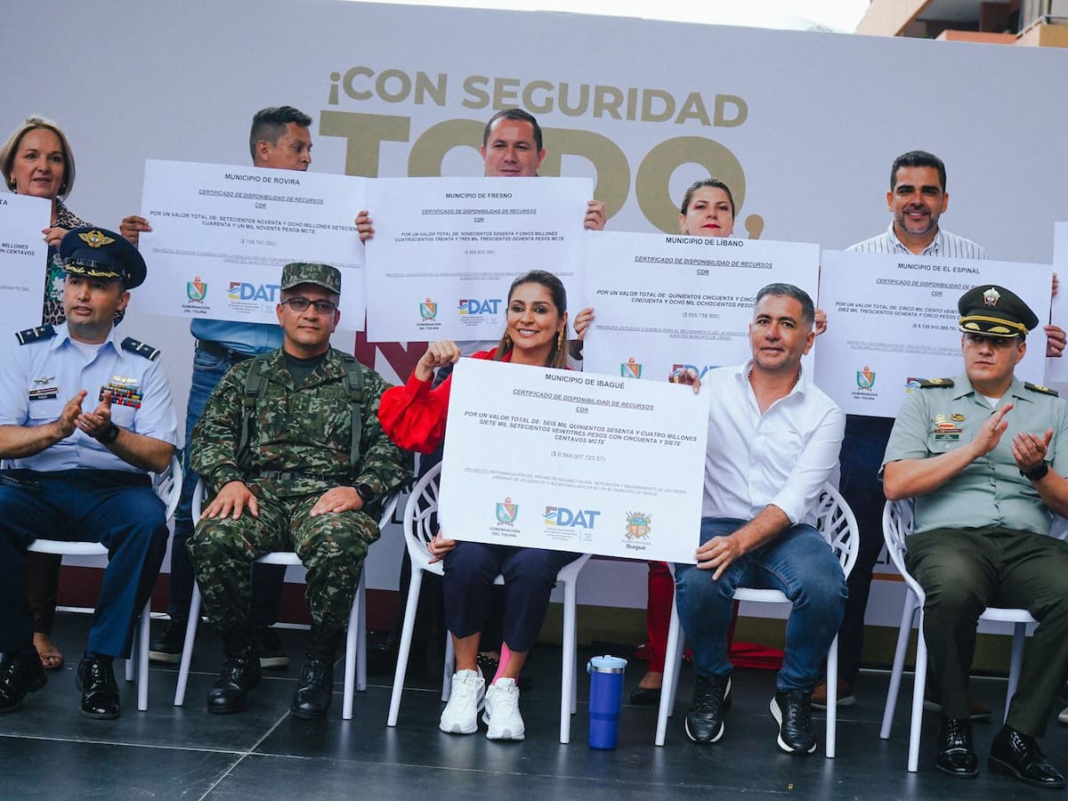 La EDAT entregó más de $19 mil millones a ocho municipios en el Tolima
