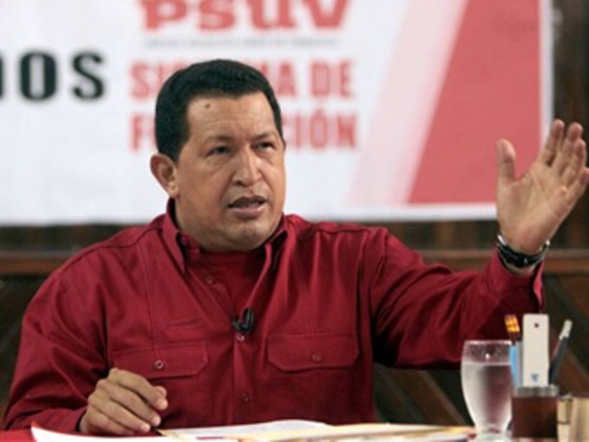 Chávez cierra la posibilidad de un acuerdo diplomático con Colombia
