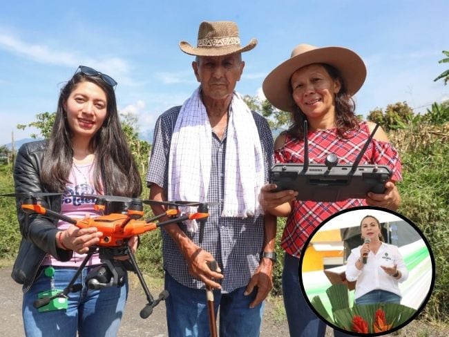 Los campesinos podrán aprender sobre el uso de herramientas digitales en sus actividades. Foto | Secretaría de Agricultura de Boyacá