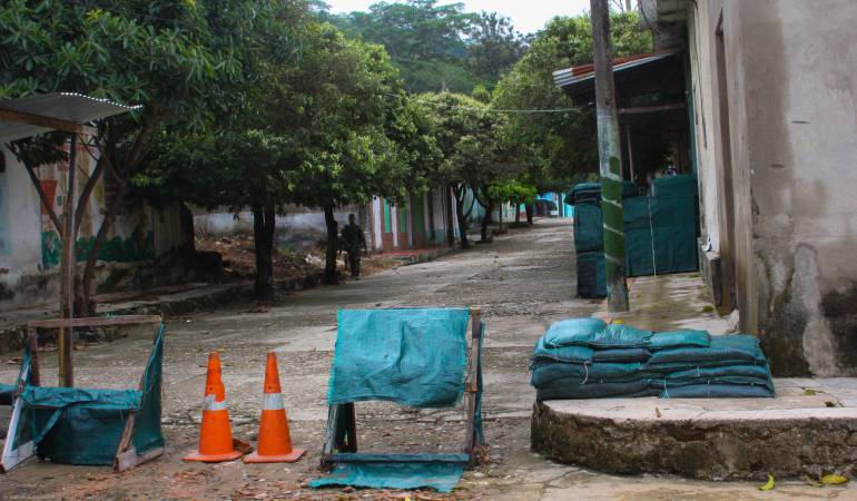 Estación de Policía corregimiento Las Mercedes, Sardinata, Norte de Santander