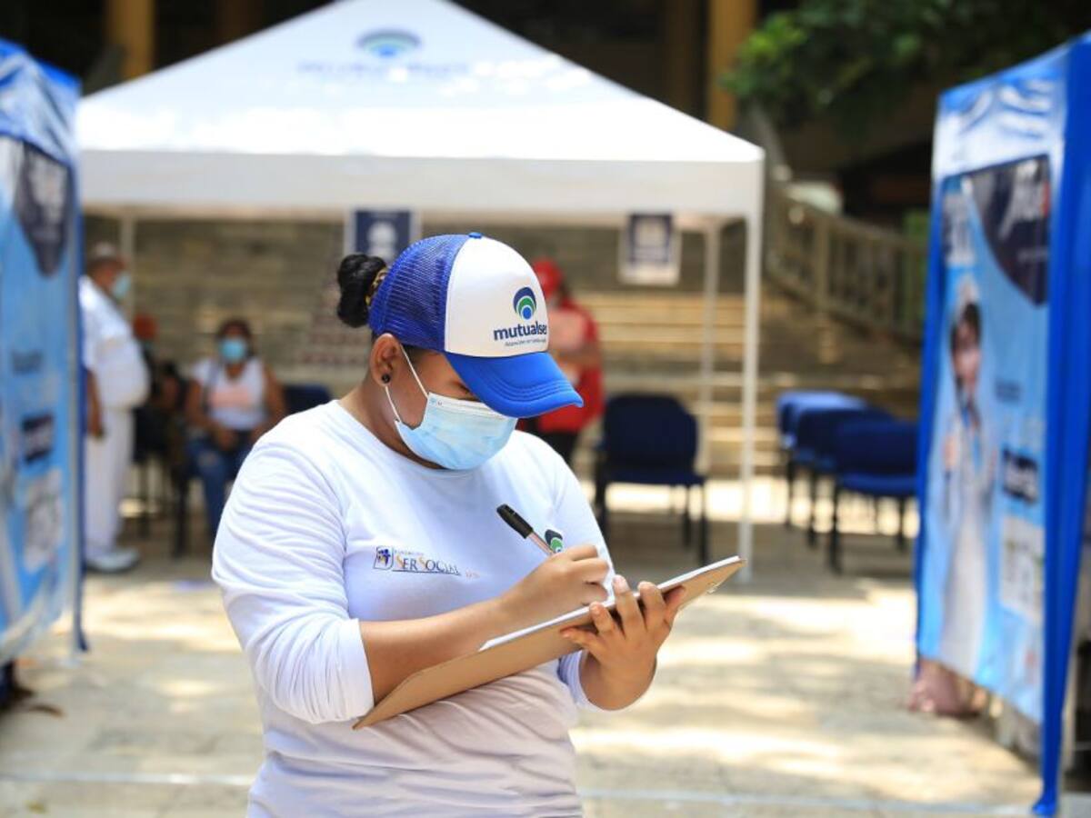 Mutualser EPS habilitó punto de vacunación en La Castellana