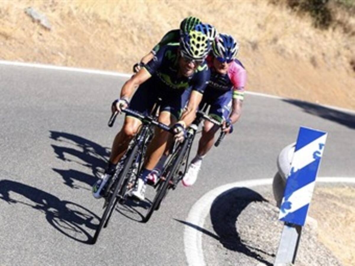 Alejandro Valverde es líder de la Vuelta a España