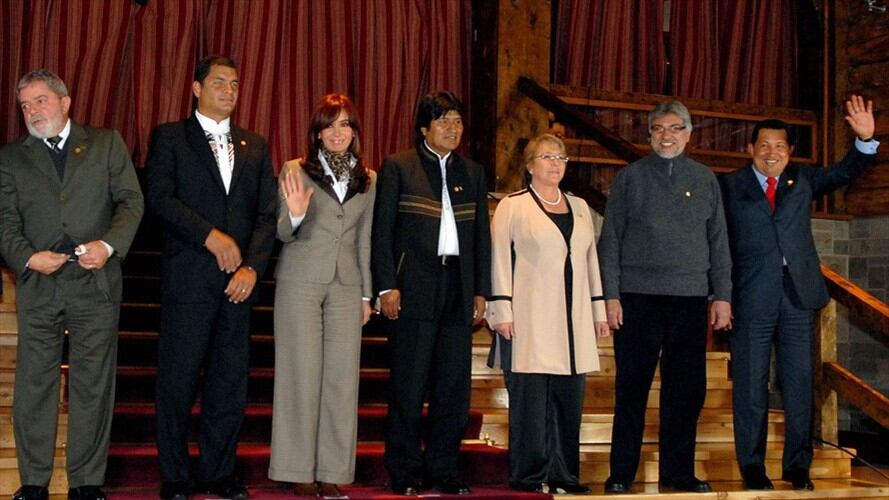 Gobiernos que lideraron el socialismo del siglo XXI. Foto: Colprensa