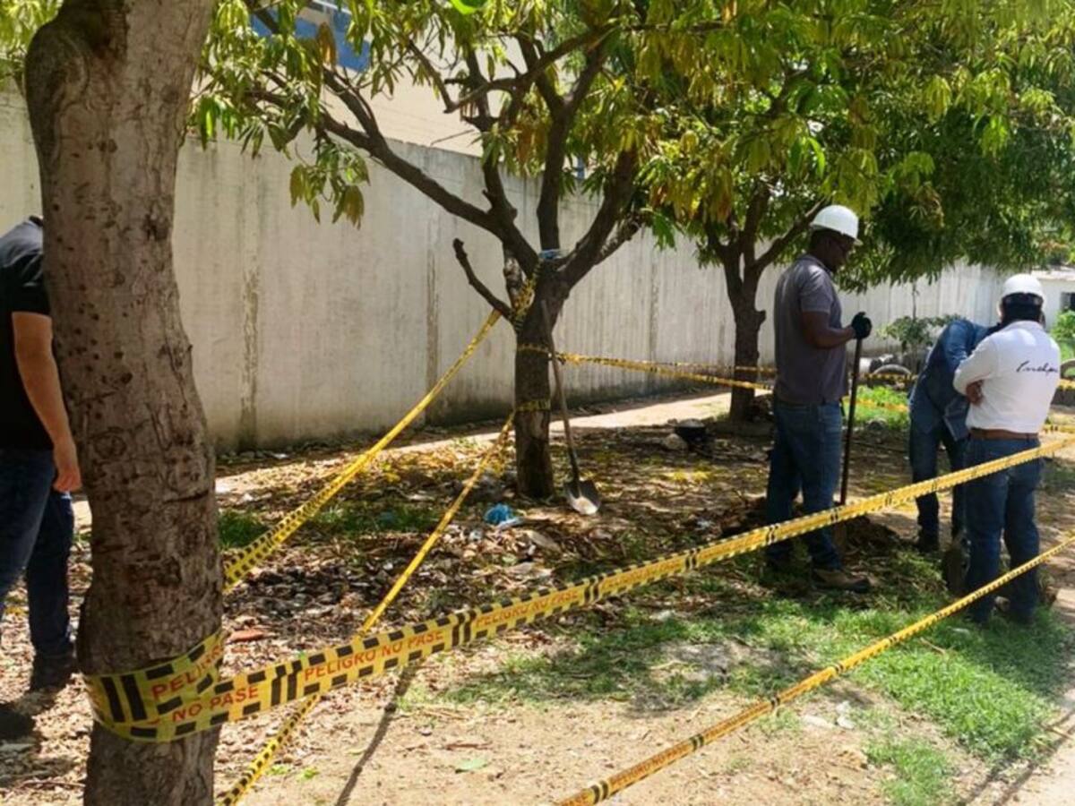 Trabajos en la IE Omaira Sánchez para restablecer servicio de energía