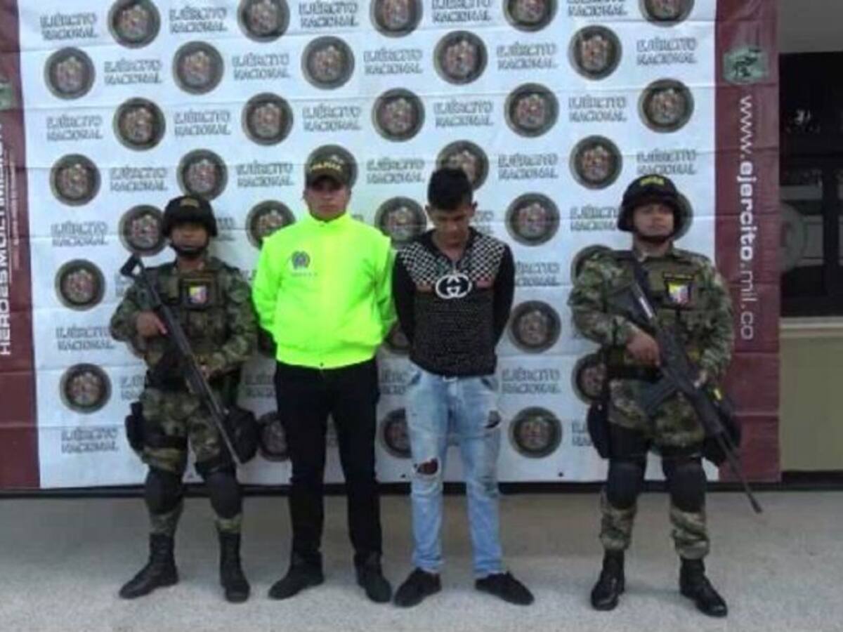 Capturan al presunto responsable de la voladura del oleoducto en Arauquita