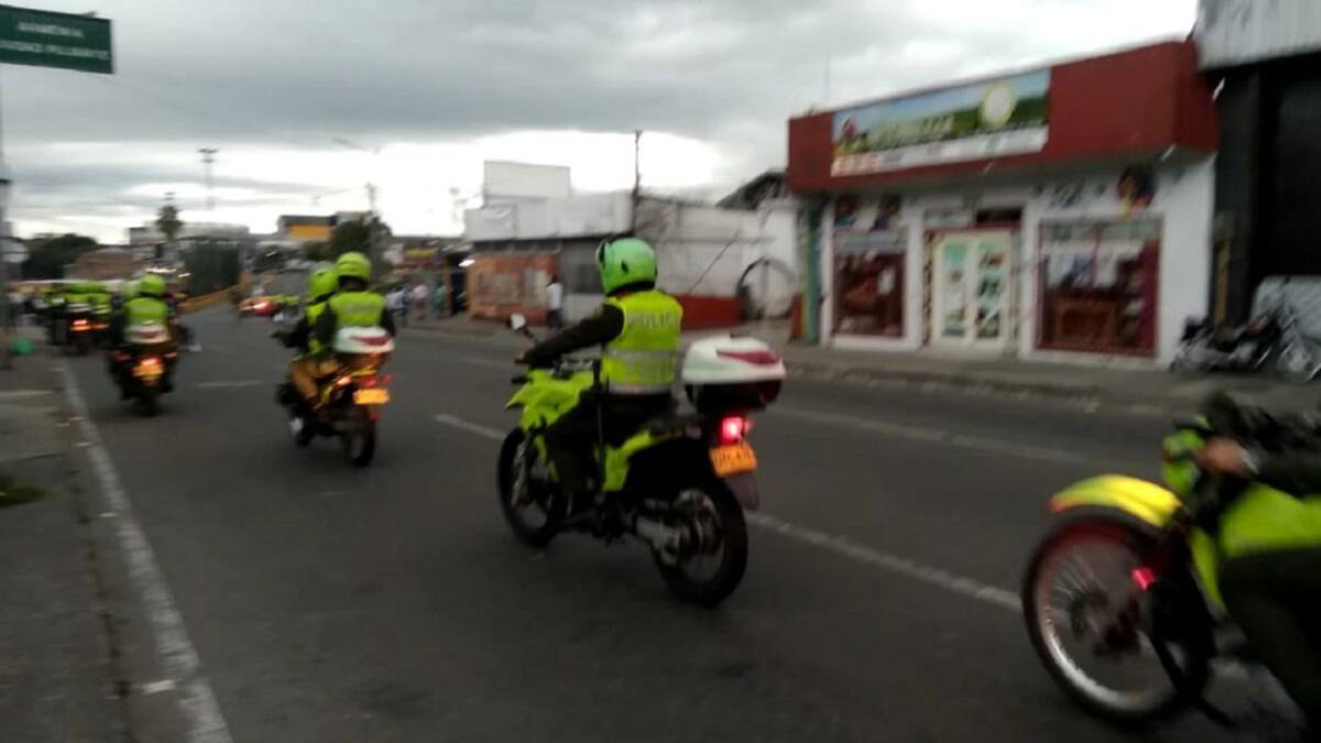 Seis capturados por alteración de orden público en las marchas en Armenia