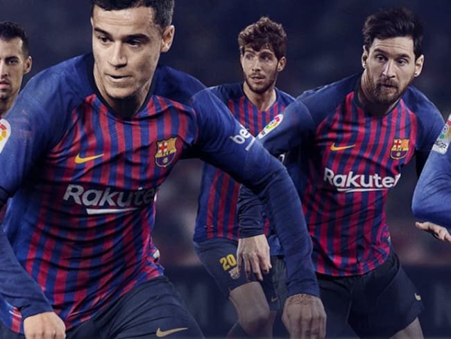 Barcelona presenta la camiseta que usará la próxima temporada