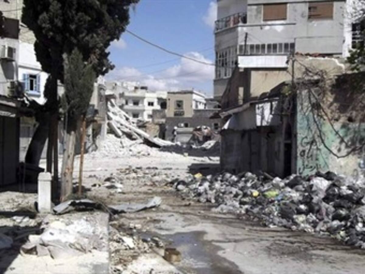 Enfrentamientos del ejército sirio dejan al menos 62 muertos en la ciudad de Houla