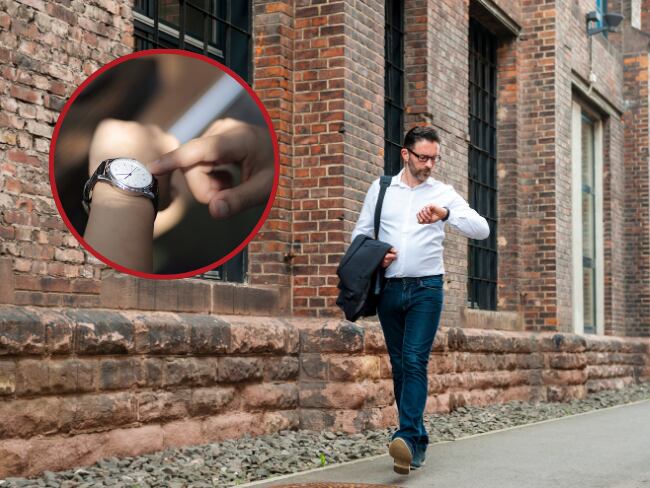 Persona caminando / Reloj / Getty Images