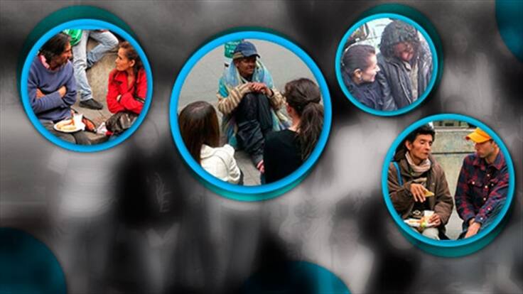 Estudiantes buscan disminuir la discriminación hacia habitantes de calle