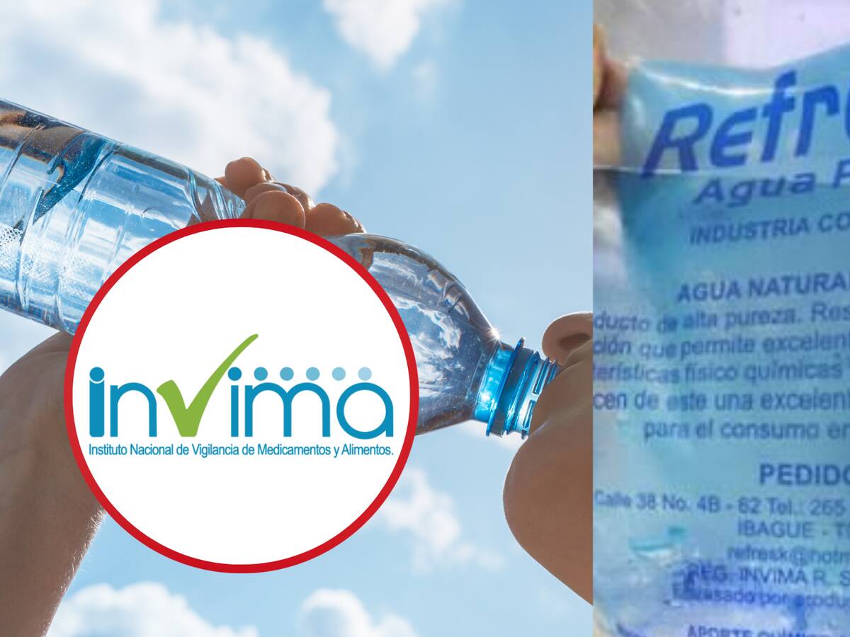 Invima alerta por agua REFRESK: usa un registro sanitario falso y piden retirarla del mercado