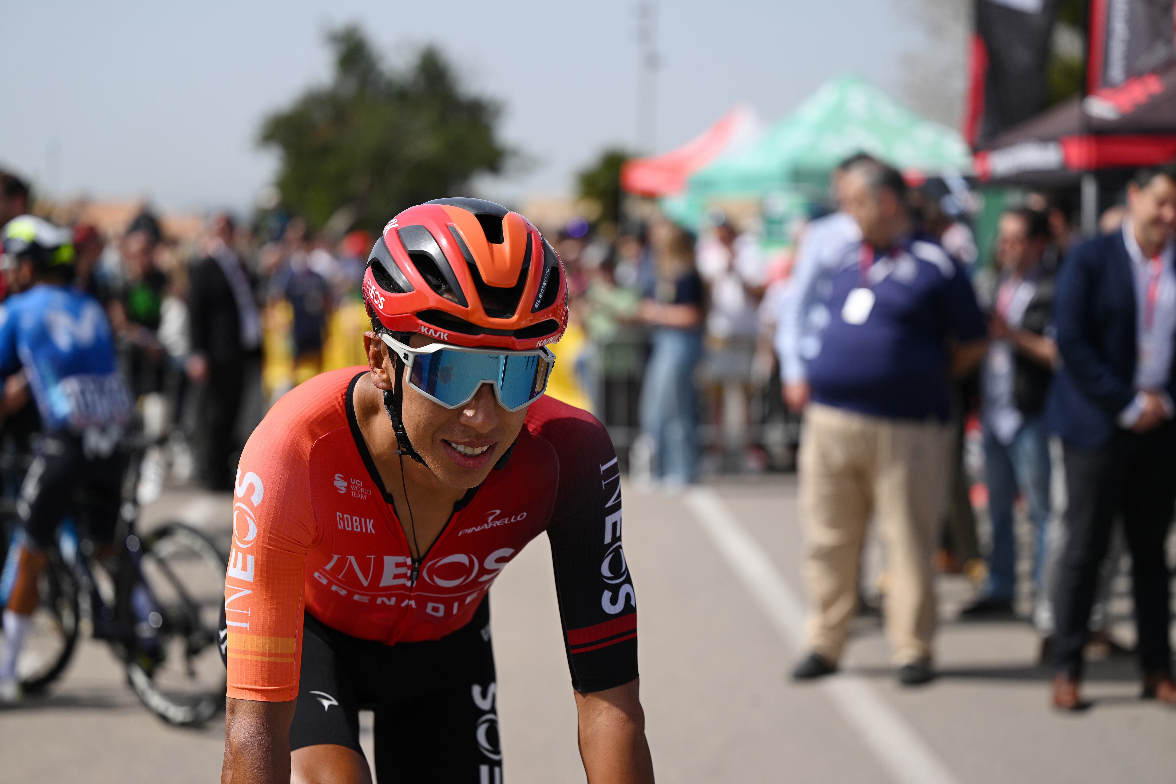 Egan Bernal durante la pasada edición de la Vuelta a Cataluña. (Photo by David Ramos/Getty Images)