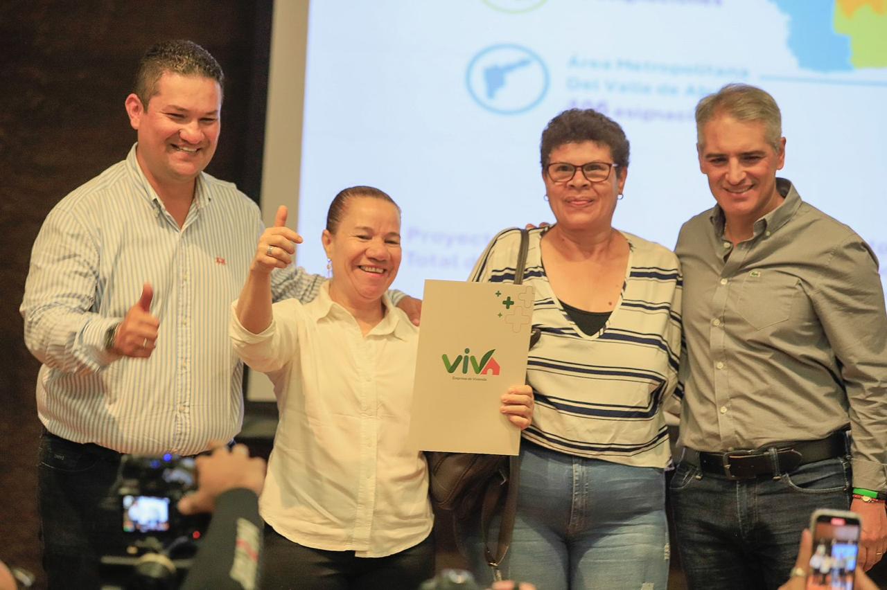Gobernación de Antioquia entregará más de 29.800 soluciones de vivienda. Cortesía: Gobernación de Antioquia.