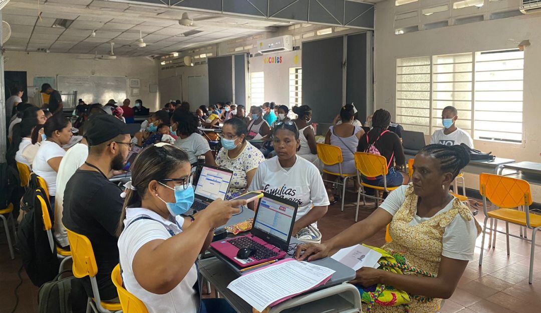 El programa ha llegado a Pasacaballos, Bayunca, Pontezuela, Tierra Baja, Ararca y Arroyo de Piedras