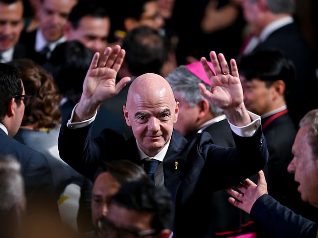 La AFA y demás entidades respaldaron a Gianni Infantino como presidente de la FIFA(Photo by Gabriel Aponte/Getty Images)