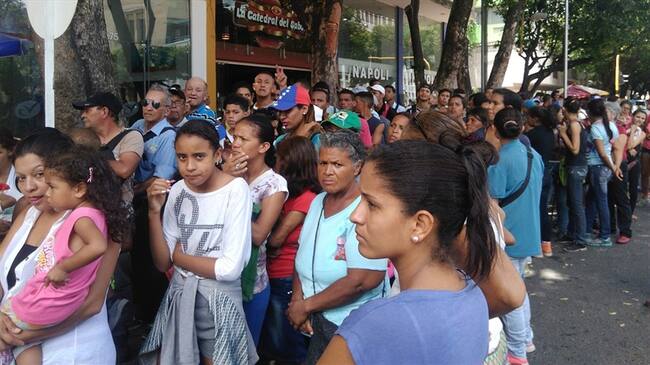 Gobierno no permitirá más entrega de alimentos a los venezolanos en los parques de Cúcuta. Foto: Audrey Carrillo (W Radio)