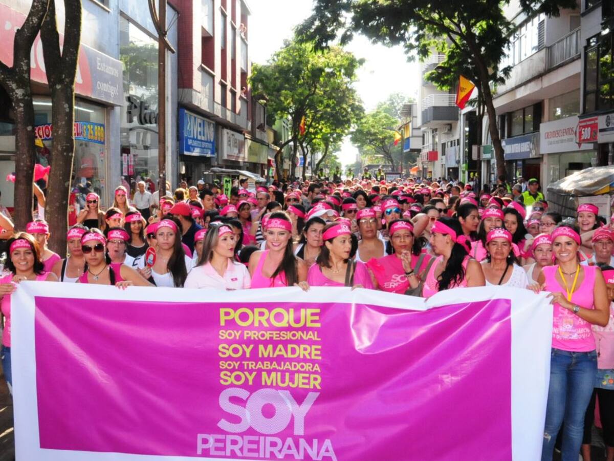 Mujeres de Risaralda saldrán a marchar este 26 de noviembre