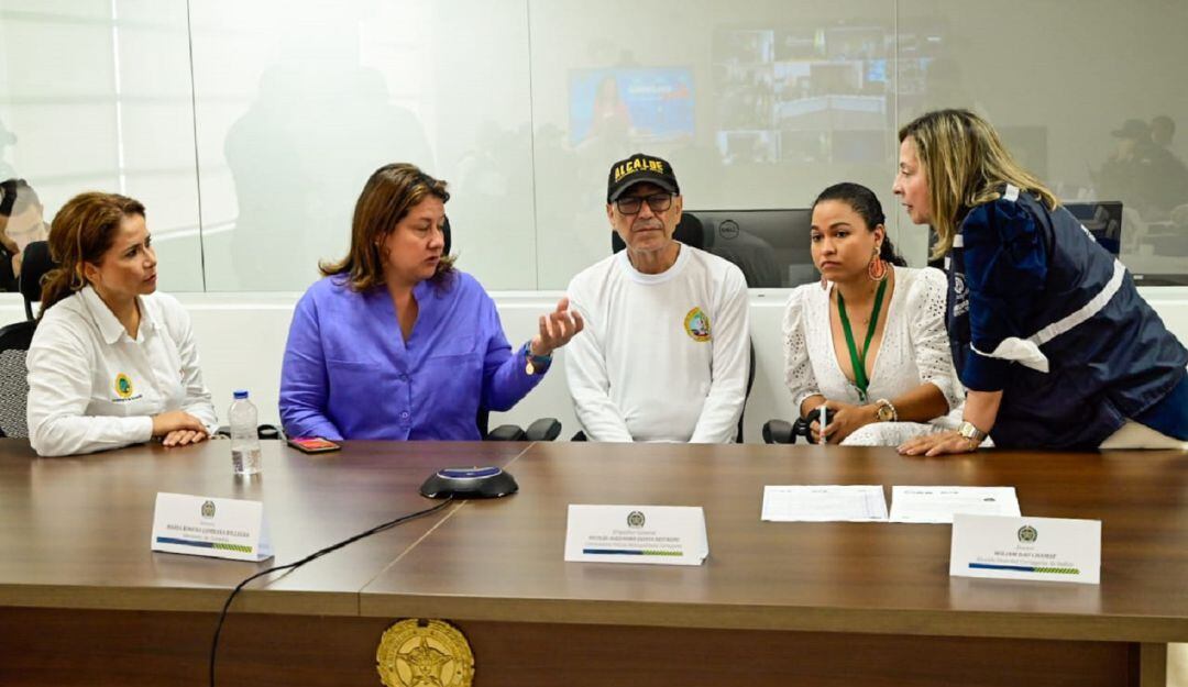 Las autoridades monitorean el desarrollo de la jornada electoral desde el Puesto de Mando Unificado