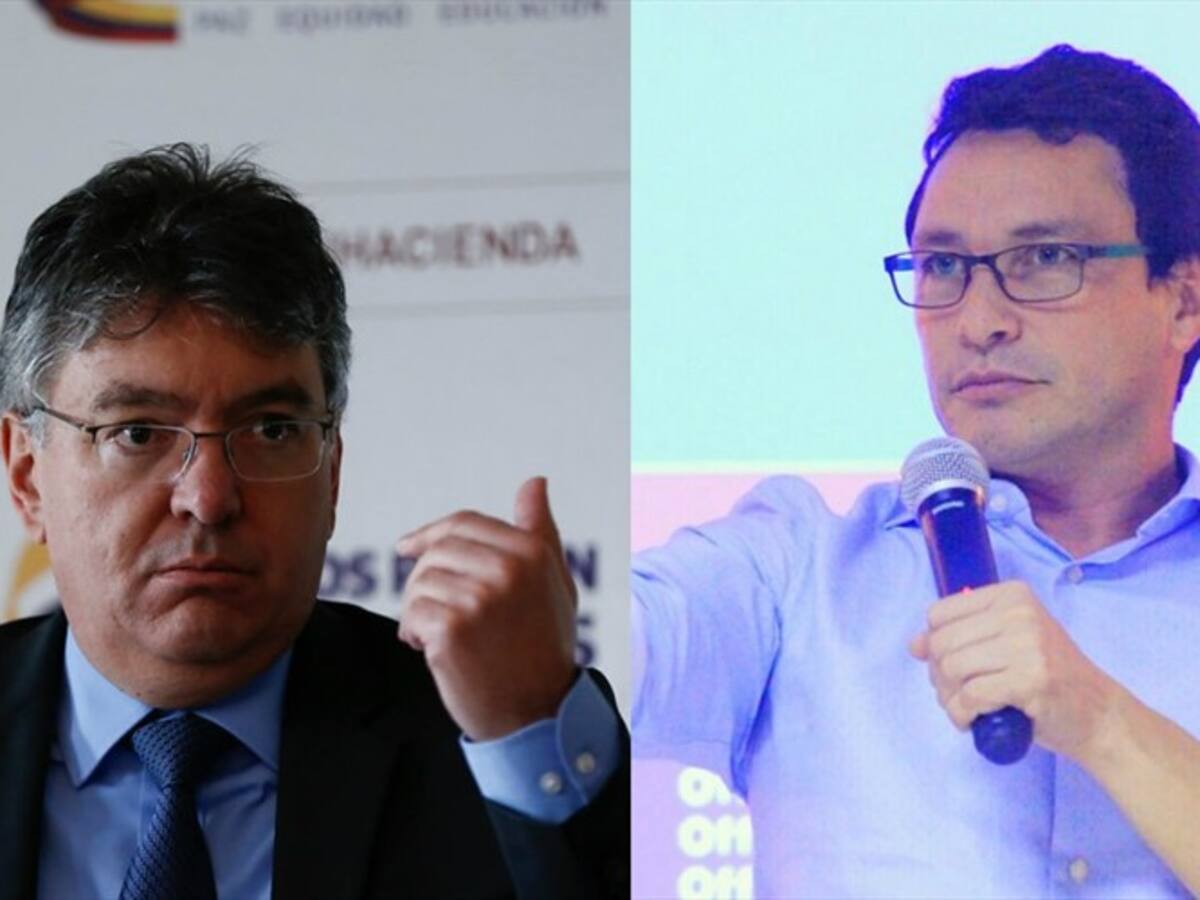 Ministro de Hacienda le “jaló” las orejas al exalcalde Carlos Caicedo
