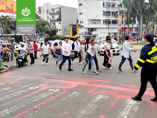 Cierres viales por ferias en Bucaramanga hoy sábado 14 de septiembre