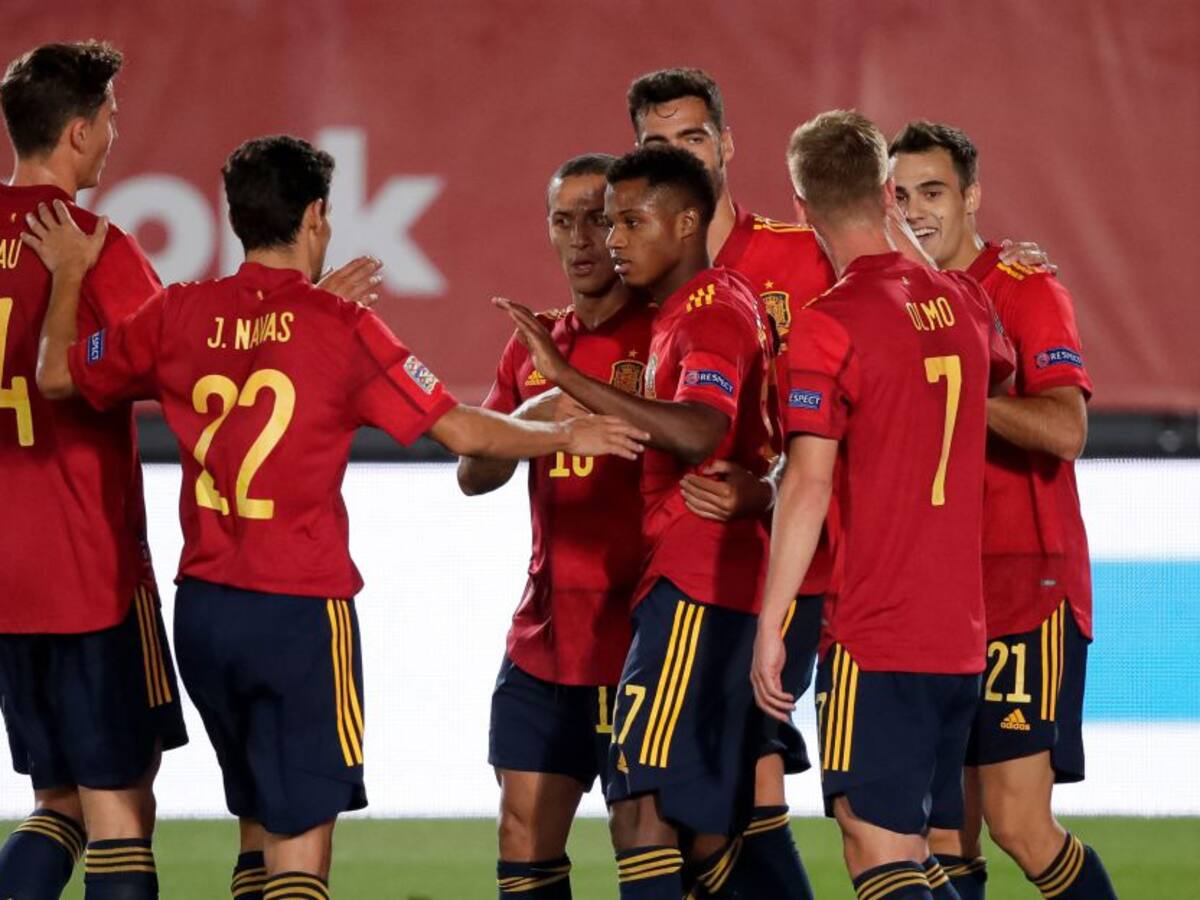 Debut goleador de Ansu Fati con España en la Liga de Naciones de la UEFA