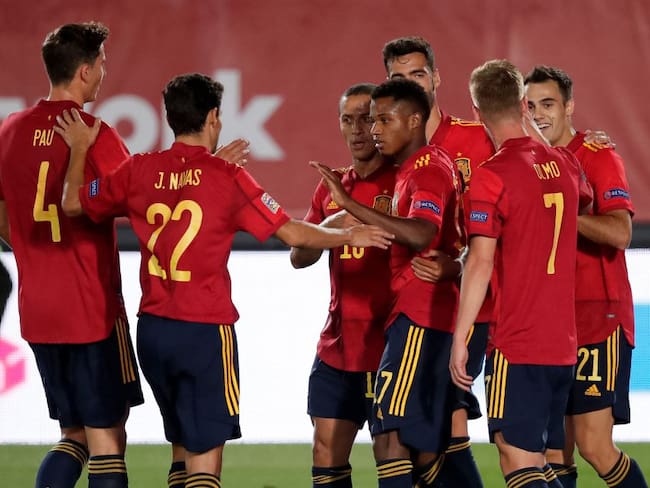 Debut goleador de Ansu Fati con España en la Liga de Naciones de la UEFA