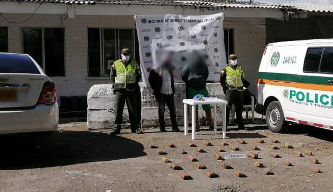 Incautación de marihuana