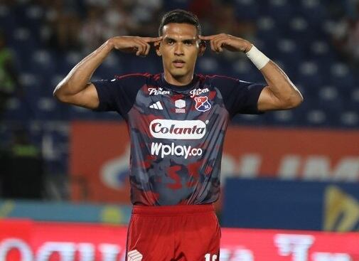 Homer Martínez, jugador de Independiente Medellín / Colprensa